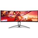 AOC AG493UCX2 Curved-Gaming-Monitor (124 cm/49 ", 5120 x 1440 px, DQHD, 1 ms Reaktionszeit, 165 Hz,…