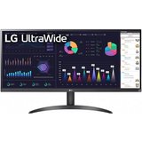 LG 34WQ500 LED-Monitor (86.7 cm/34 ", 2560 x 1080 px, 5 ms Reaktionszeit, IPS, 21:9, Schwarz)