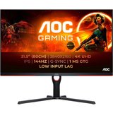 AOC AGON U32G3X/BK - Gaming-Monitor - schwarz/rot Gaming-Monitor