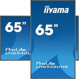 iiyama ProLite LH6542UHS-B3 164cm (65") 4K Digital Signage Monitor HDMI/DP/DVI