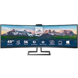 Philips P-Line 499P9H 124cm (49") DQHD Monitor Curved 32:9 HDMI/DP/USB PD65W Cam
