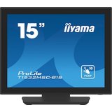 iiyama ProLite T1532MSC-B1S 38cm (15") 10-Punkt Multitouch-Monitor XGA TN VGA DP